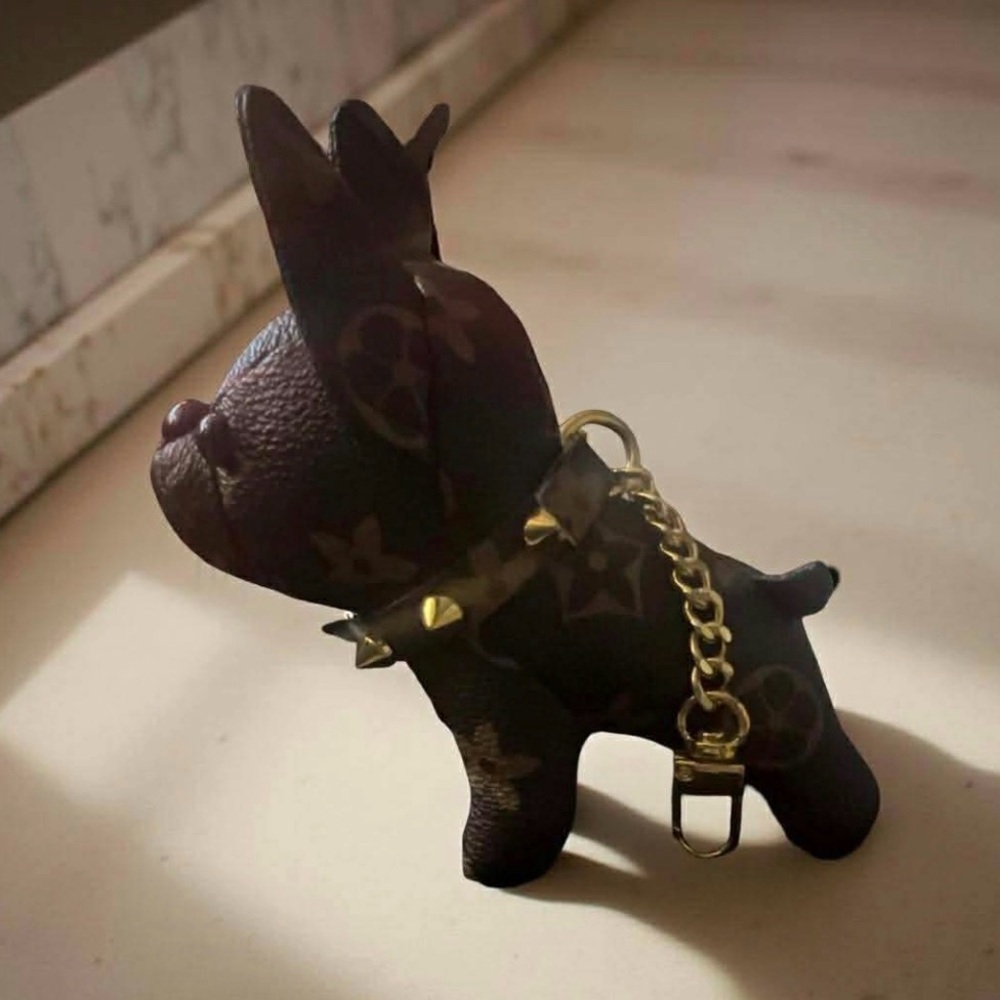 Bulldog Monogram Keychain/Purse Charms - Picture 5 of 7